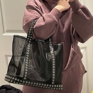 Lane Crawford Mesh Tote Bag